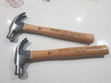 Load image into Gallery viewer, Personalised Hammer