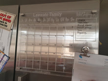 Load image into Gallery viewer, Clear Magnetic Monthly Fridge Planner