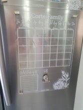 Load image into Gallery viewer, Clear Magnetic Monthly Fridge Planner