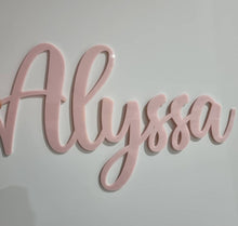Load image into Gallery viewer, Acrylic Name Plaque