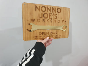Workshop Sign