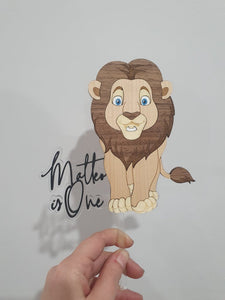 Lion with Floating Name