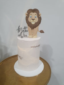 Lion with Floating Name